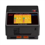 HOTA New S6 15A Dual Channel Smart Ultra Small Size Charger AC400W /DC650W for LiHV LiFe LiIon NiZn NiCd NiMH Battery